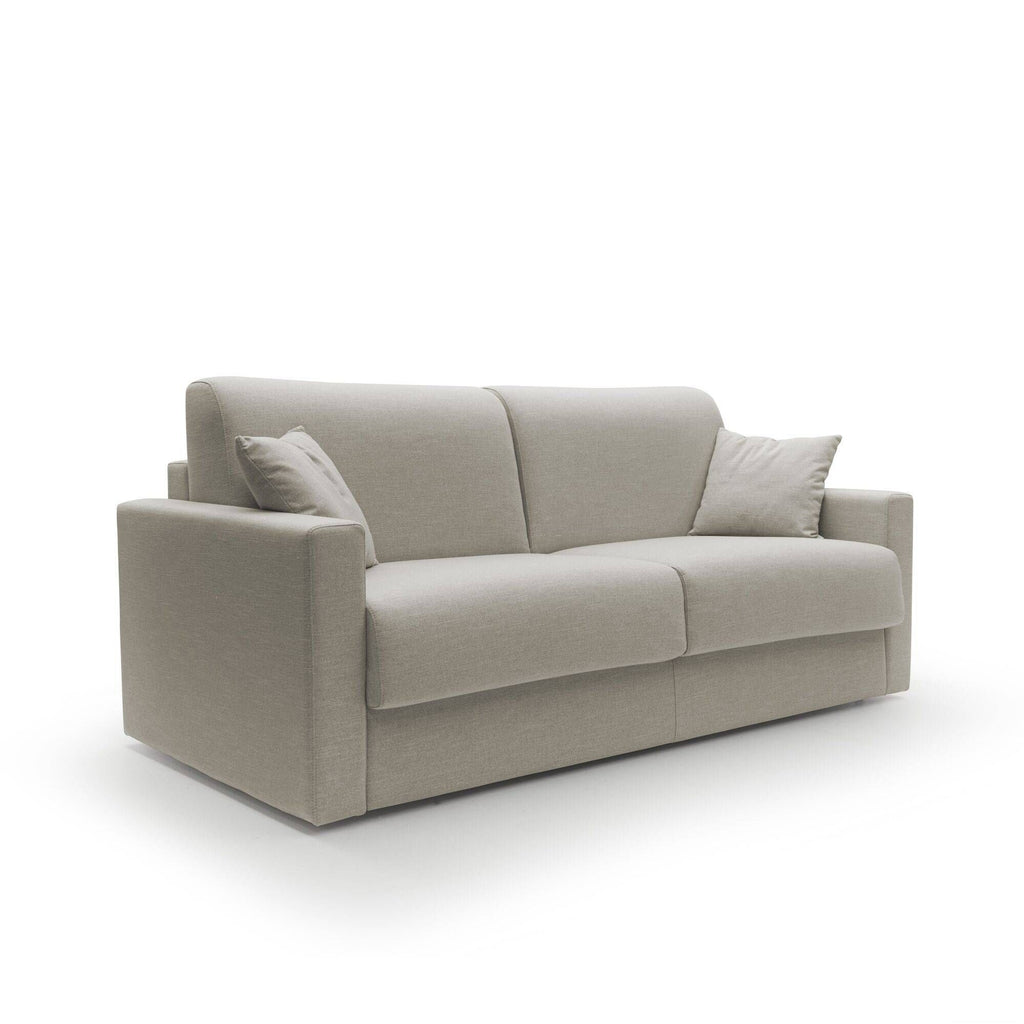 Canapé convertible tissu recyclé déhoussable Aubin