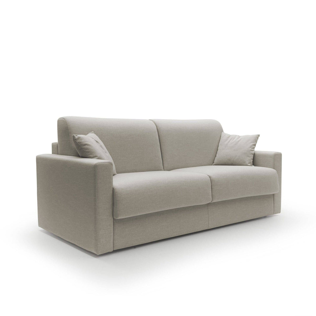 Canapé convertible tissu recyclé déhoussable Aubin