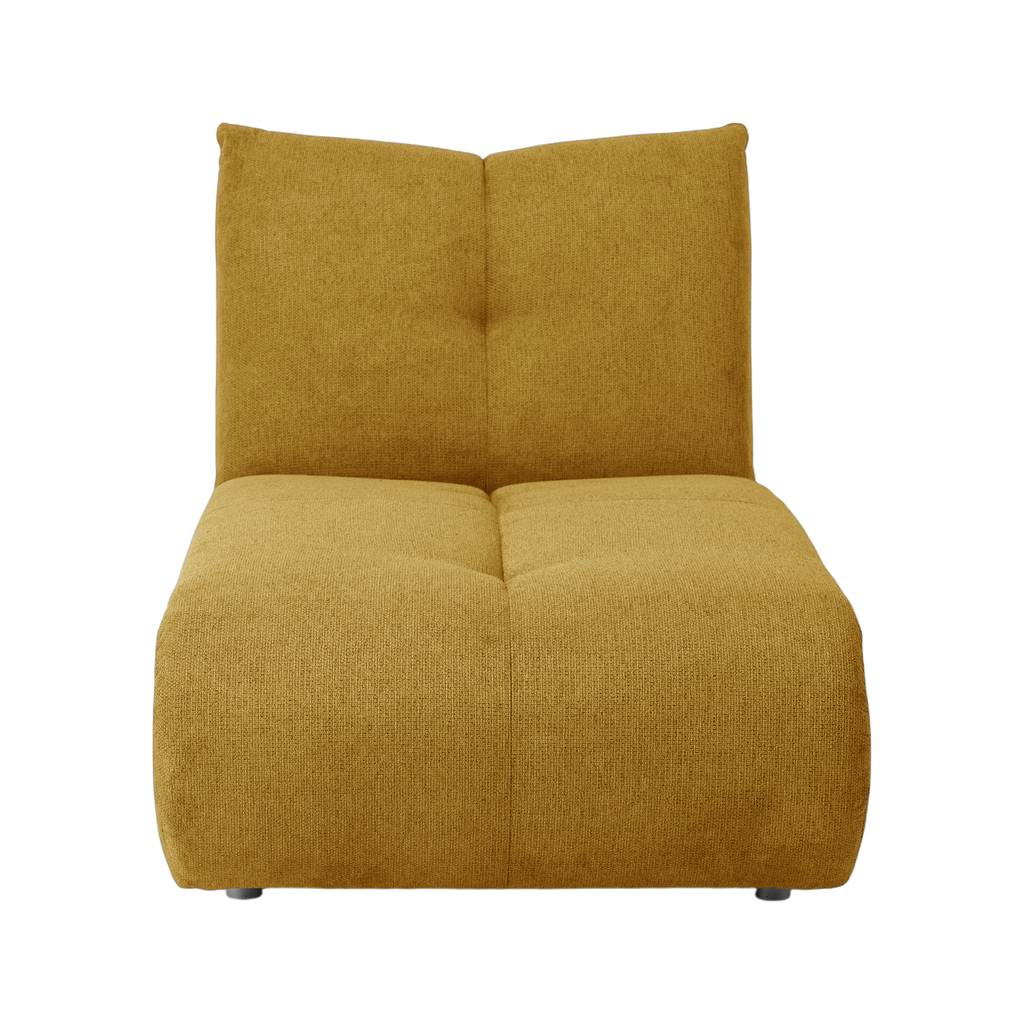 Module d'angle pour canapé modulable en tissu Benny