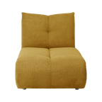 Module d'angle pour canapé modulable en tissu Benny