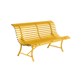 Banc 3 Places 150 cm Louisiane en Acier