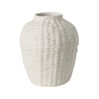 Vase céramique tressé 25 cm Sloane