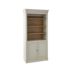 Bibliothèque 2 portes en bois massif Embellie