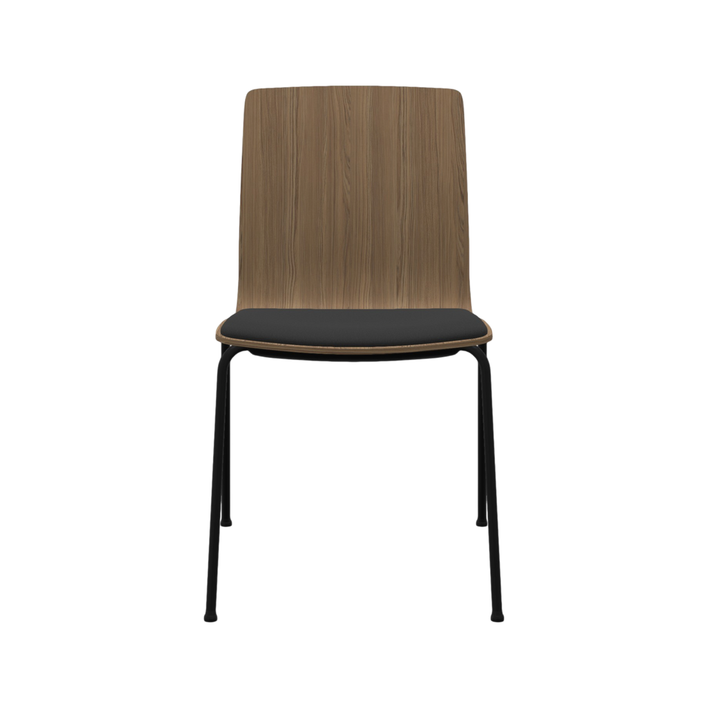 Chaise avec assise capitonnée Com K22H