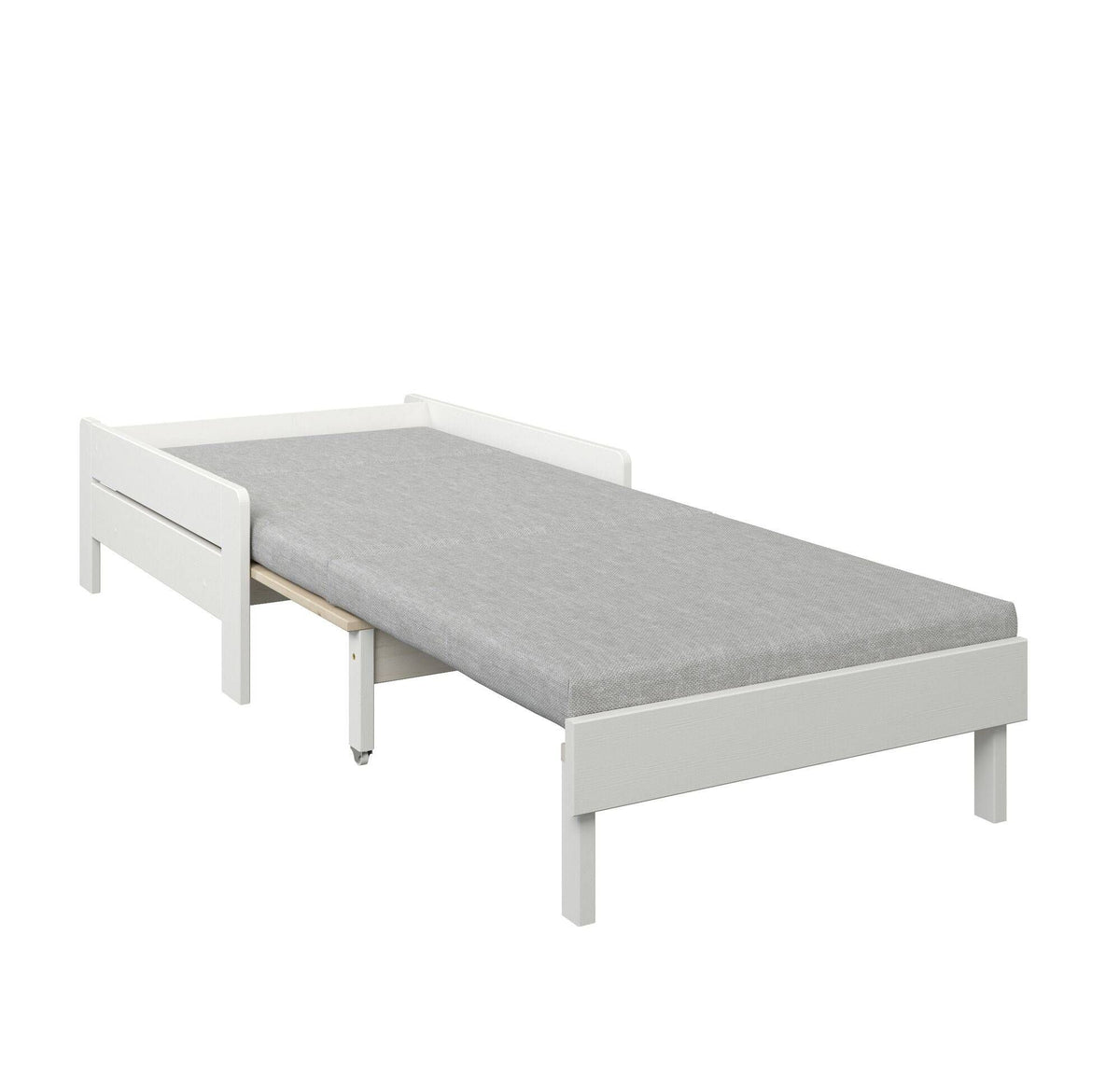 Lit mezzanine + fauteuil extensible bois massif Tim