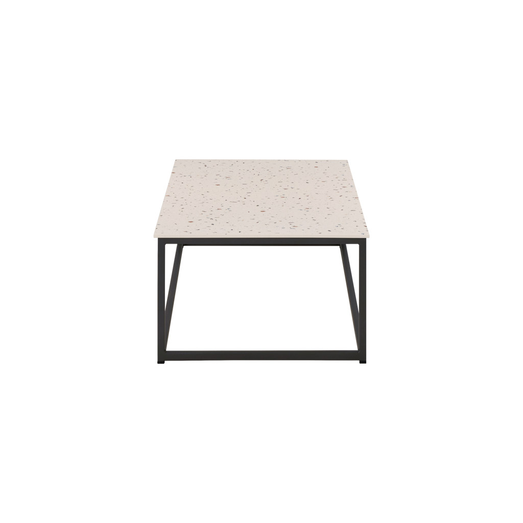 Table Basse 120 x 60 cm Ruben en Acier et HPL