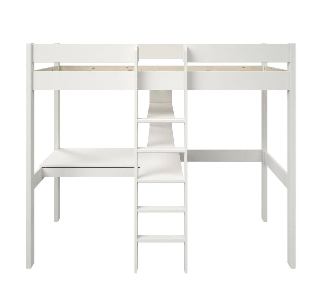Lit mezzanine + fauteuil convertible en bois massif Tim