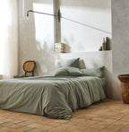 Drap housse percale lavée Bohème