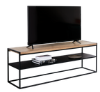 Meuble TV bois et métal Maddie