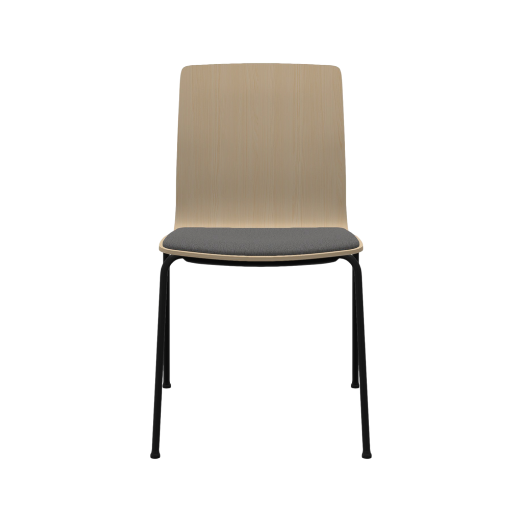 Chaise avec assise capitonnée Com K22H