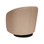 Fauteuil relax pivotant cuir Colin