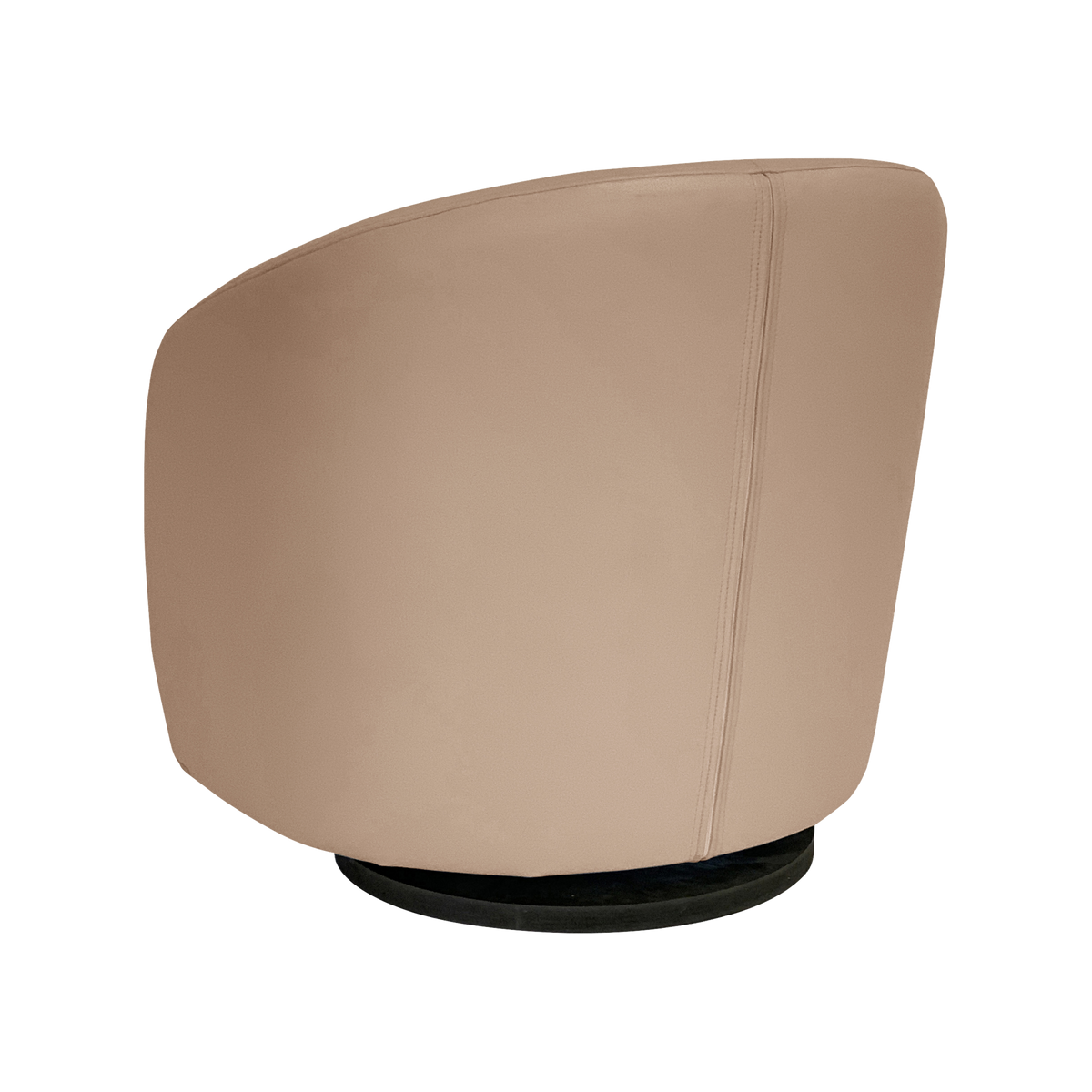 Fauteuil relax pivotant cuir Colin