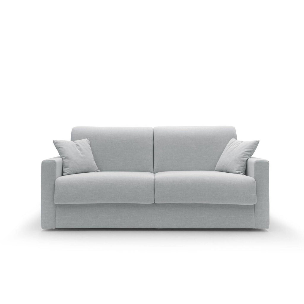 Canapé convertible tissu recyclé déhoussable Aubin