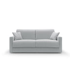 Canapé convertible tissu recyclé déhoussable Aubin