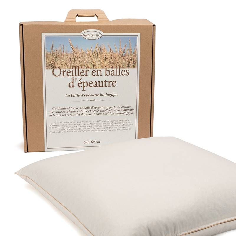 Oreiller ferme d'épeautre biologique