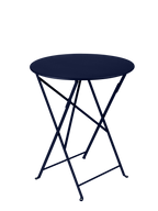 Table Ronde Pliante Ø60 cm Bistro en Acier