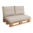 Coussin matelas palette recyclé Heva