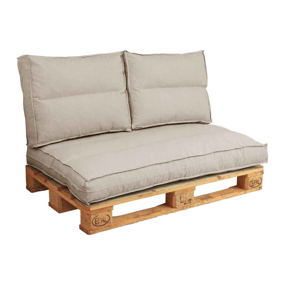 Coussin matelas palette recyclé Heva